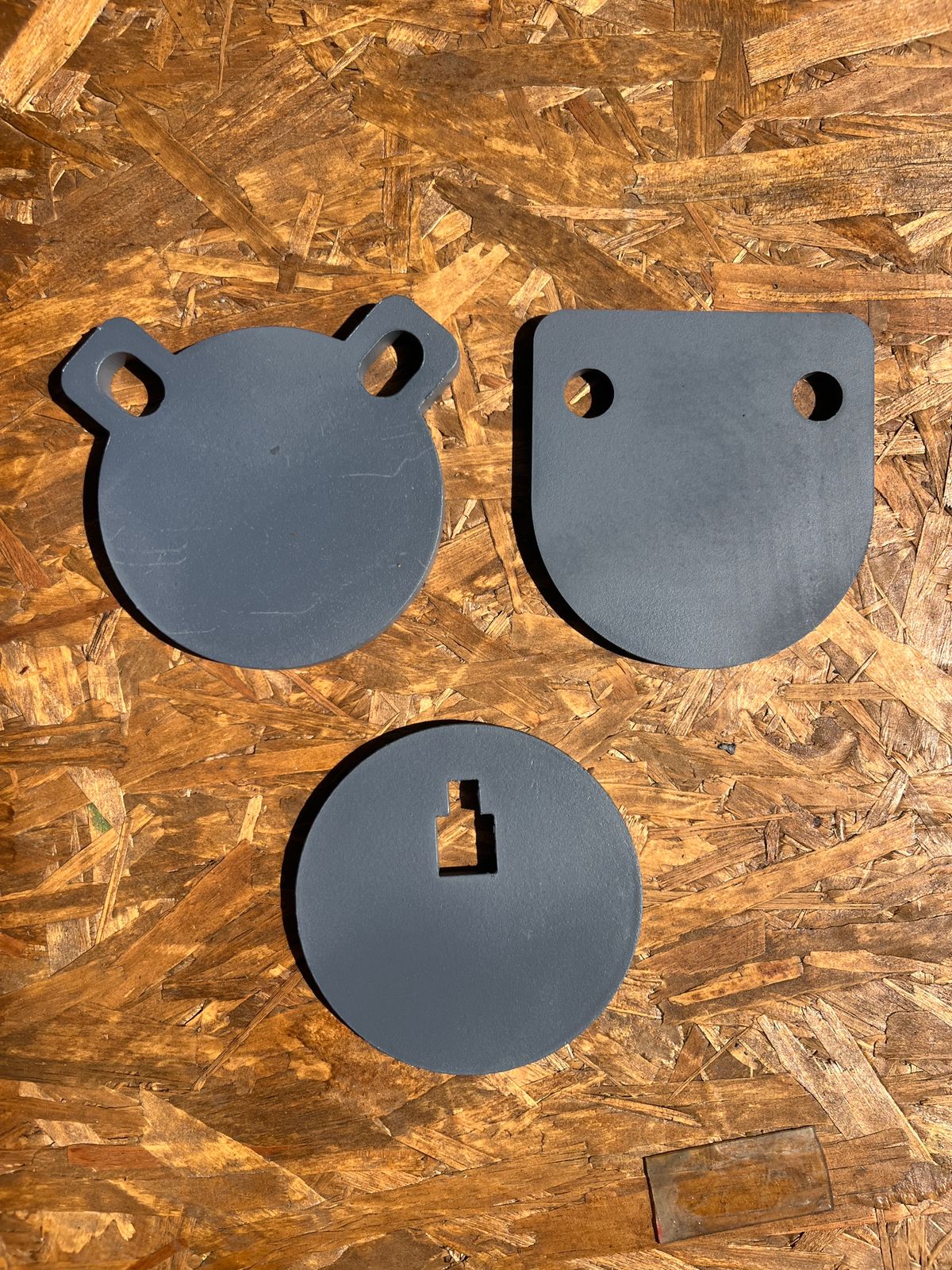 Alvos Metálicos - Circular - AR500 - Circular - 100mm